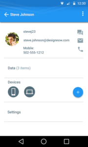 person details